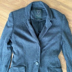 Grey Talula One Button Blazer